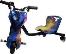 Triciclo Elétrico Hye - TR01 Drift Car Blue/Orange Galaxy