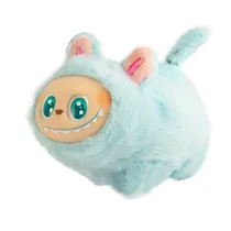 Boneco Labubu Pulseira - com Música e Luzes - Azul