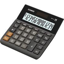 Calculadora Compacta Casio MH-14-BK-W-DP - Preto