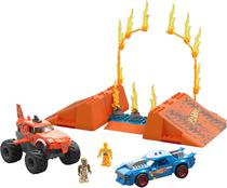 Mega Monster Trucks Circuito de Devastacao Tiger Shark Hot Wheels