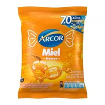 Bala Arcor de Mel Pacote 140G