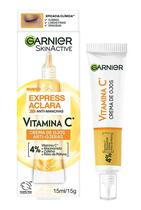 Garnier Crema Hidratante Skinactive Anti-Ojeras Vitamina C Reduce Manchas,Ilumina La Piel,Unifirmiza El To s/C