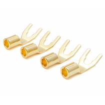 Oyaide Plug Spade GYT Gold Set 4 Unid