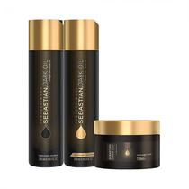 Kit Sebastian Dark Oil Shampoo 250ML + Condicionador 250ML + Mascara 150ML