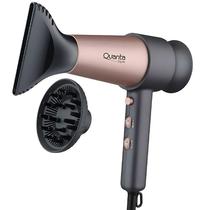 Secador de Cabelo Quanta Pro Style QTSPS200 2.000 Watts 220V ~ 60 HZ - Dourado/Cinza