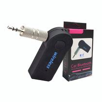 Adaptador Wireless Bluetooth para Carro Music Receiver 3.5MM - Preto