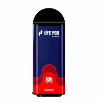 Blueberry Watermelon Life Pod Eco II 10000 Puffs Vaporizador Descartável