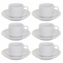 Xicara para Cafe Porcelana 6PCS 180ML