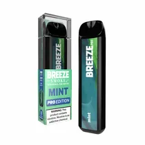 Vape Pod Descartável Breeze Pro Edition 2000 Puffs 6ML / 5% Nic / 1.000MAH - Mint