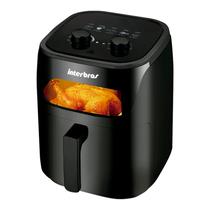 Fritadeira Eletrica Interbras Air Fryer S20BR / 7 Litros / 1500W / 127V ~ 60HZ - Preto