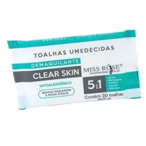 Toalla Humeda Miss Rose Desmaquillante Clear Skin