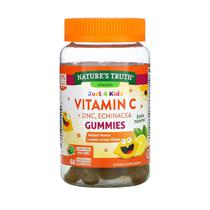 Vitamina Nature's Truth Just 4 Kidz Vitamin C Gummies + Zinc 60 Capsulas