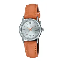 Relogio Feminino Analógico Casio LTP-V002L-7B3 Couro