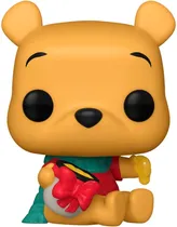 Boneco Pooh With Gift - Disney Winnie The Pooh Funko Pop! 1529
