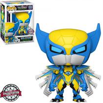 Funko Pop Marvel Mech Strike Monster Hunters Wolverine *Ex* 996