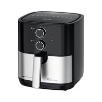 Freidora Air Fryer Electrobras Max EBAF-59B 1900W 5.9L 220V Negro - Plata