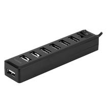 Hub USB Yookie HUB-09 7 Em 1 USB 3.0 - Preto