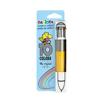 Bolígrafo Carioca 10 Colores Vintage 41501 Surtido 1 Pieza