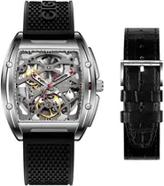 Relogio Masculino Ciga Design Z031-SISI-W15BK Skeleton Mechanical Watch Z Series Black