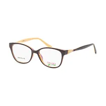 Armação para Óculos de Grau Visard B2198-TR C15 Tam. 51-18-145MM - Laranja/Preto