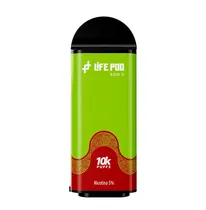 Kiwi Berry Life Pod Eco II 10000 Puffs Vaporizador Descartável