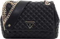 Bolsa Guess QG867921 Feminina - Black