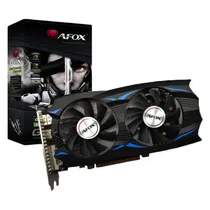 Placa de Vídeo 4GB Exp. GF-GTX1650 Afox Dual GDDR6 AF1650-4096D6H3