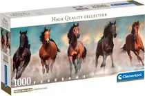 Quebra-Cabeça Horses High Quality Collection Clementoni - 39875 (1000 Pçs)