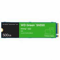 SSD Western Digital WD Green SN350, 500GB, M.2 Nvme, Leitura 2400MB/s, Gravacao 1500MB/s, WDS500G2G0C