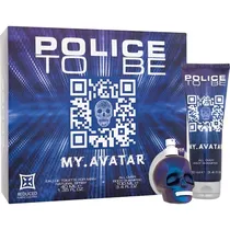Kit Perfume Police To Be MY Avatar For Man Edt 40ML + Gel de Banho 100ML - Masculino 2 Peças
