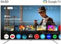 Smart TV Qled JVC 58" LT-58KM748 4K Uhd Bluetooth/Wifi/Googletv