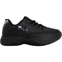 Tenis Fila Infantil Unissex F04K004179-1645 28 - Preto/Grafite/Branco