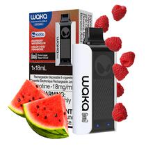 Vape Descartavel Waka Sopro 10000 Puffs com 3% Nicotina - Raspberry Watermelon