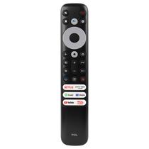 Controle Remoto TCL RC902V FMR1 - para TV TCL - Universal - Comando de Voz - Preto