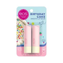 Bálsamo Labial Eos Stick Smooth Birthday Cake 2 Unidades