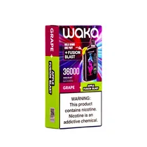 Vape Descartável Waka Blast 36000 Puffs 5% Nicotina - Green Apple Fusion