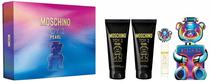 Kit Perfume Moschino Toy 2 Pearl Edp + Shower Gel + Body Lotion (100ML X3) + (10ML)