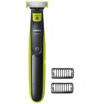 Barbeador Philips Oneblade QP2521/10 Recarregavel - Preto/Verde