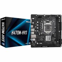 Placa Mãe Asrock LGA1200 H470M-HVS / DDR4 / HDMI / VGA / Lan / Som