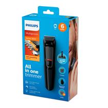 Barbeador Philips MG3711 Multigroom Serie 3000 6 En 1 Recargable Bi-Voltaje