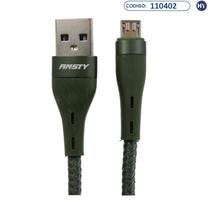 Cabo Conector Ansty s-023-A de 1 Metro Micro-USB 5.A