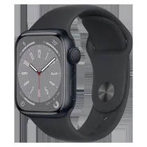 Apple Watch Series 8 MNU83LL/A Caixa Aluminio 41MM Meia Noite - Esportiva Meia Noite