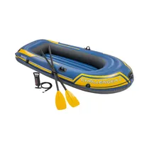 Bote Inflable Intex 68367 Challenger 2 Azul/Amarillo