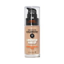 Revlon Base de Maquillaje Colorstay Cremoso 200 Nude - 30ML- Vitamina e