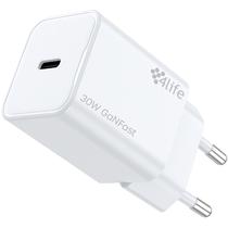 Carregador 4LIFE FL8230CGW 30 W Ganfast USB-C - Branco