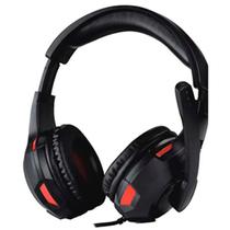 Satellite Auricular Gaming AE-363UR USB 7.1 Negro/Rojo