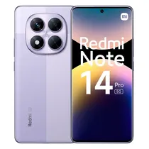 Smartphone Xiaomi Redmi Note 14 Pro 5G Global 256GB 8GB Ram Dual Sim Tela 6.67″ – Roxo (Caixa Slim)