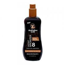 Bronzeador Australian Gold SPF 08 Instant Gold Spray Gel Bronzer 237ML