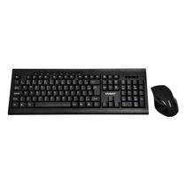 Teclado Kit + Mouse Sem Fio Satellite AK-726G - Preto (Espanhol)