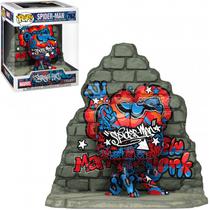 Funko Pop Marvel *Deluxe* Spider-Man Graffiti *Ex* 762